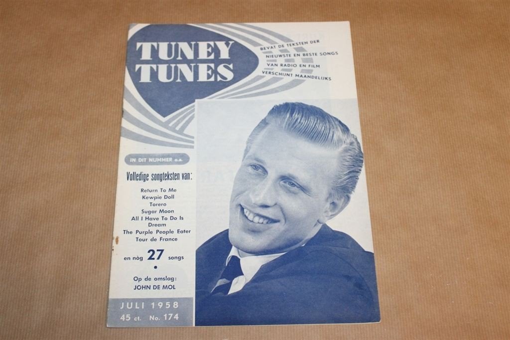 Tuney Tunes - No. 174 - Juli 1958, Ophalen of Verzenden, 1940 tot 1960, Knipsel(s)