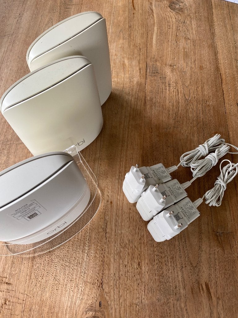 Orbi wifi versterker set, Ophalen of Verzenden, Gebruikt, Netgear Orbi