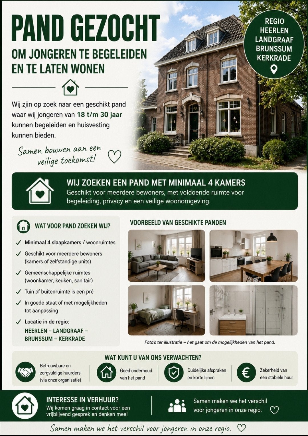 ruimte huren, Huizen en Kamers
