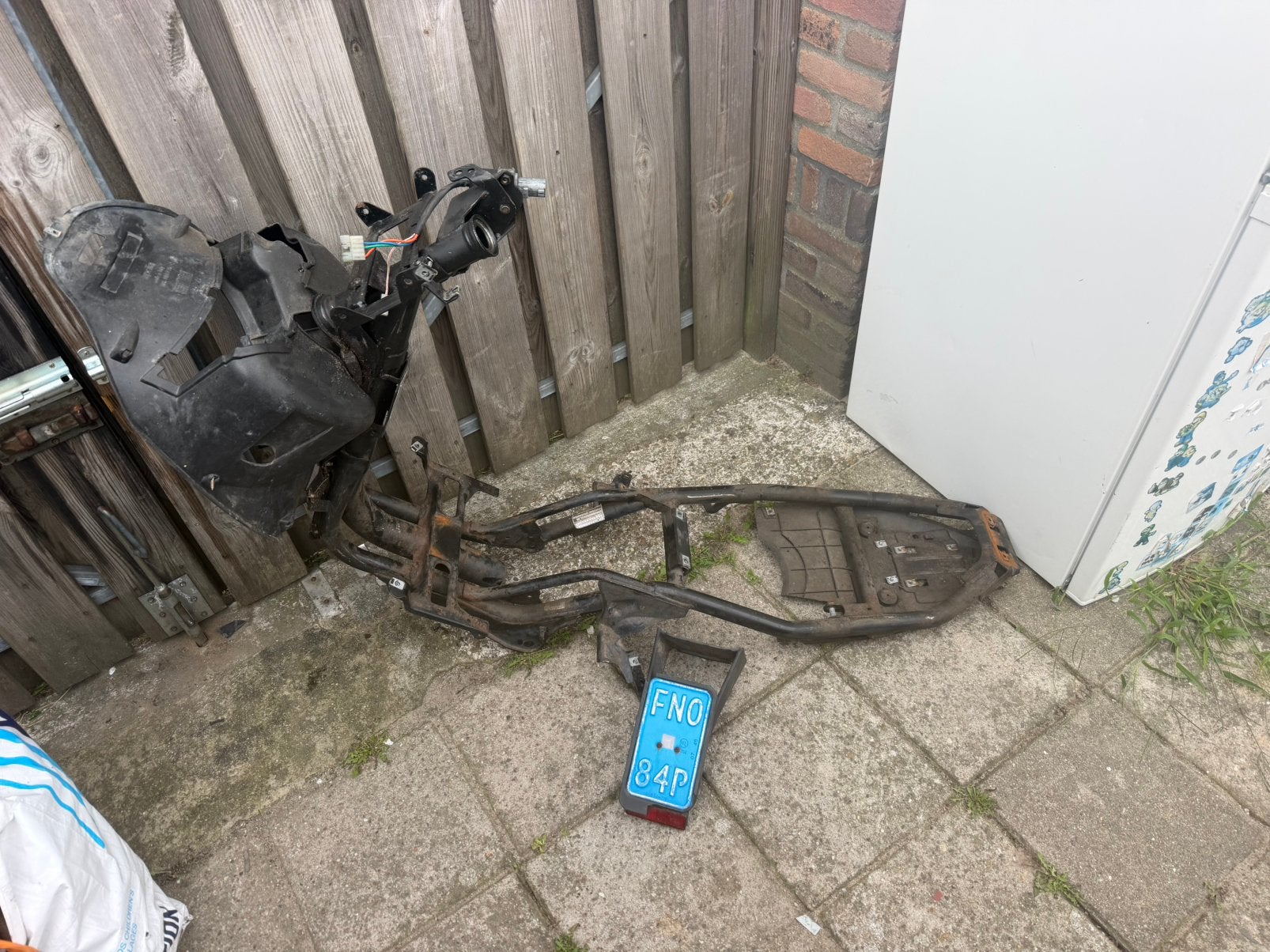 Aprillia sr50 factory frame snor 50cc 70cc, Motoren, Ophalen of Verzenden