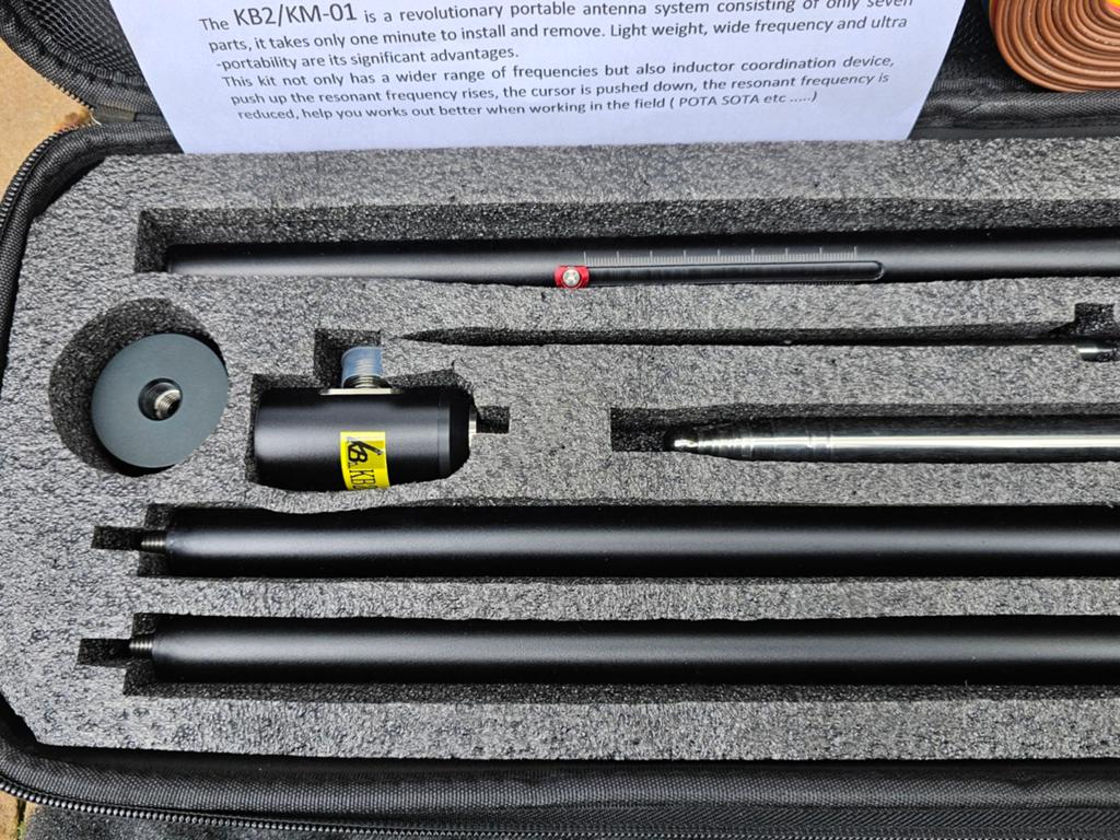 KB2 Km1 antenne 5-55MHz (LEES TEKST), Telecommunicatie, Antennes en Masten, Ophalen of Verzenden, Nieuw, Antenne