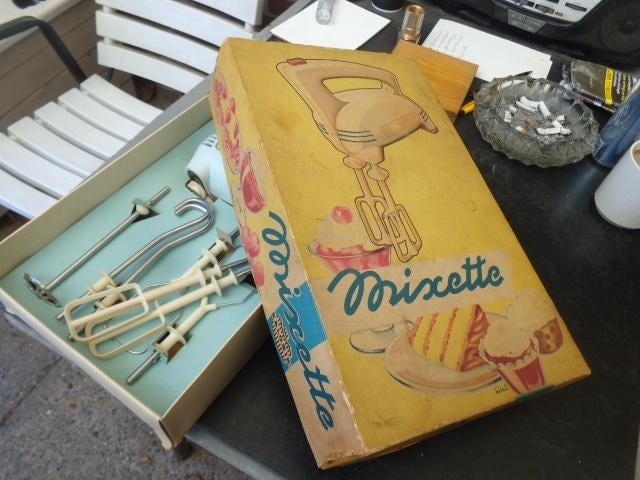 vintage Kalorik mixer jaren '50 NOS met doos, Verzenden