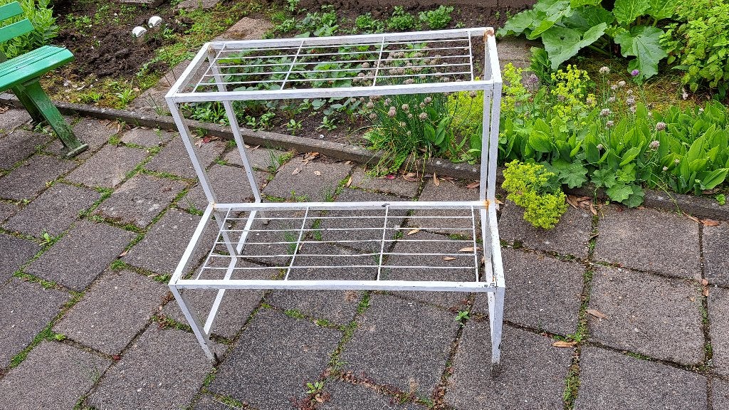 plantenrek, Ophalen, Gebruikt, Vierkant, Balkon