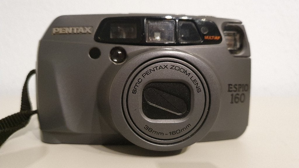 Pentax ESPIO 160 38-160mm zoom camera met flits - nieuwstaat, Ophalen of Verzenden, Gebruikt, Compact, Pentax