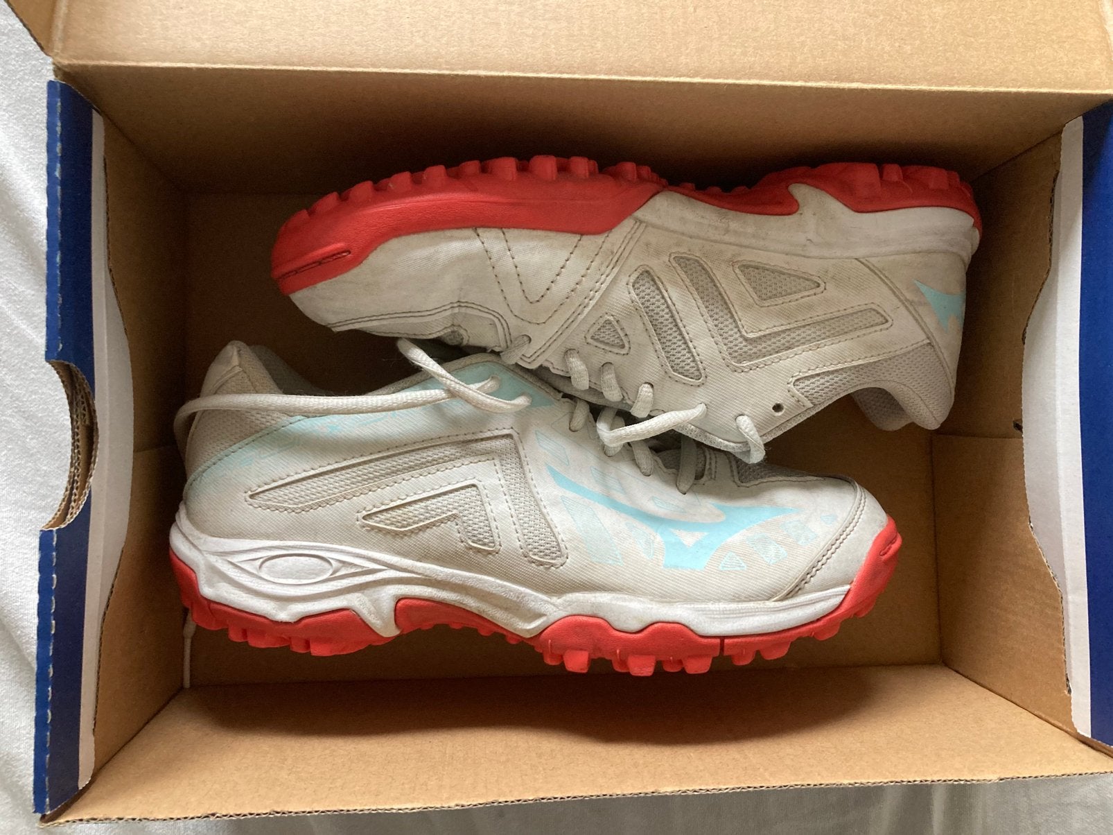 Mizuno dames veldhockeyschoenen maat 40.5, Ophalen of Verzenden, Gebruikt, Schoenen