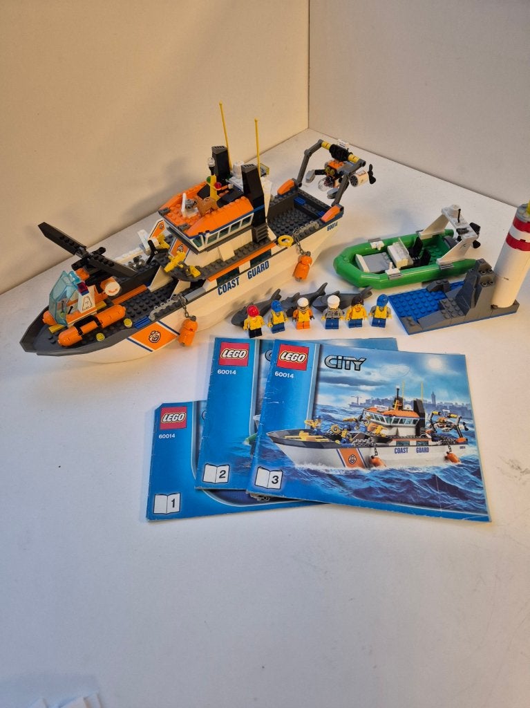 Lego, City, 60014, Coast guard patrol, Compleet, City, Lego, Ophalen of Verzenden