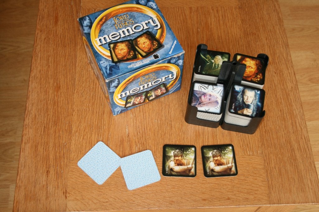 Memory, Lord of the Rings, Verzamelen, Lord of the Rings, Ophalen of Verzenden, Zo goed als nieuw, Spel