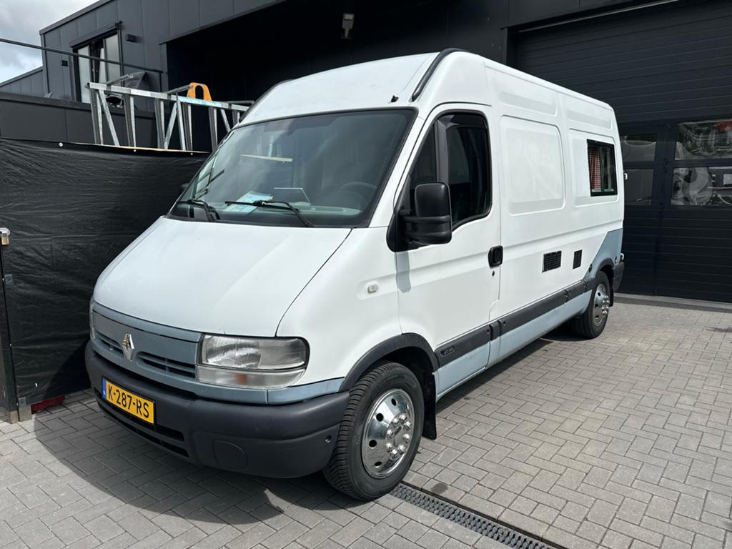 Nette Renault Master Camperbus - Klaar voor avontuur!, Buscamper of Camperbus, Tot en met 2, Bedrijf, Koelkast