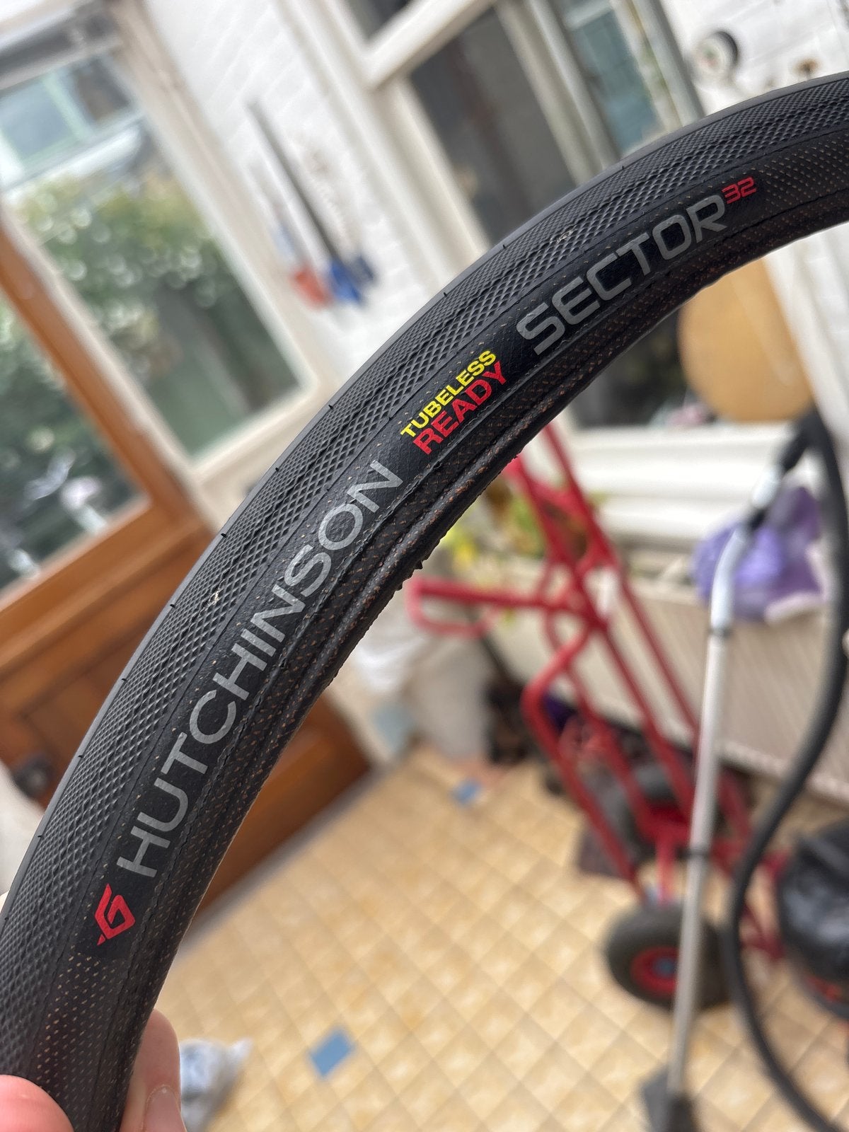 Hutchinson Sector 32 Tubeless Ready Band, Band, Ophalen of Verzenden, Zo goed als nieuw, Rubber
