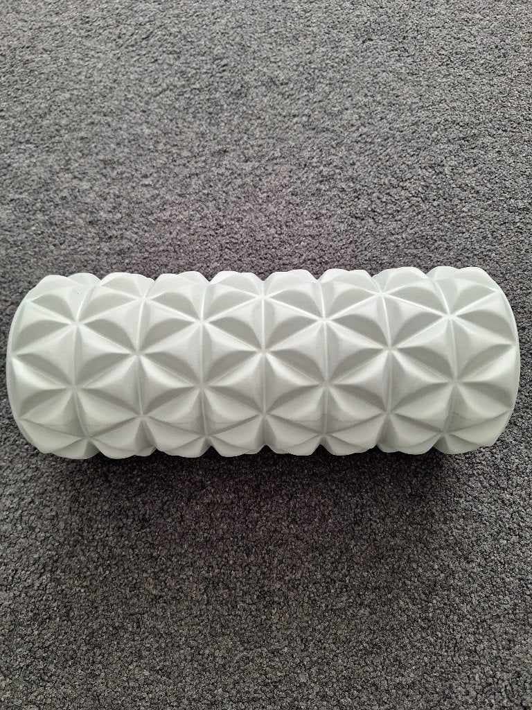 Foamroller grijs nieuw, Sport en Fitness, Ophalen of Verzenden, Nieuw, Foamroller
