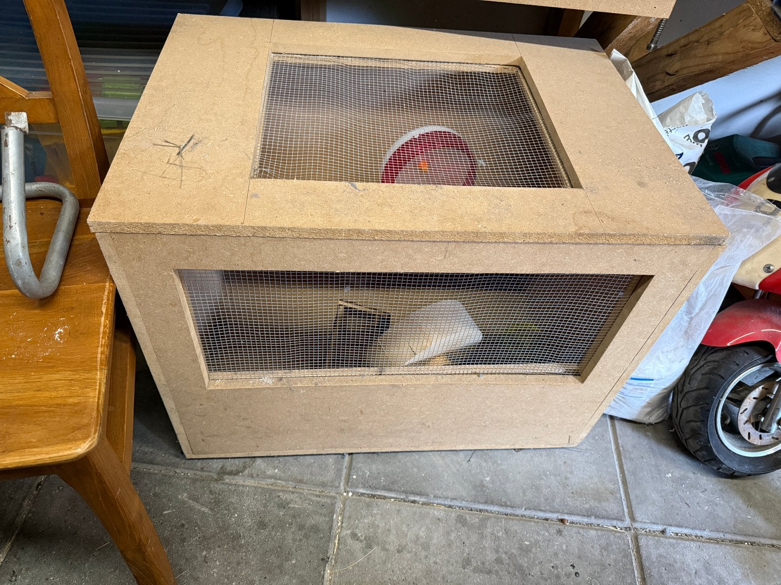 Hamster kooi, Minder dan 60 cm, Kooi, Minder dan 75 cm, Ophalen of Verzenden