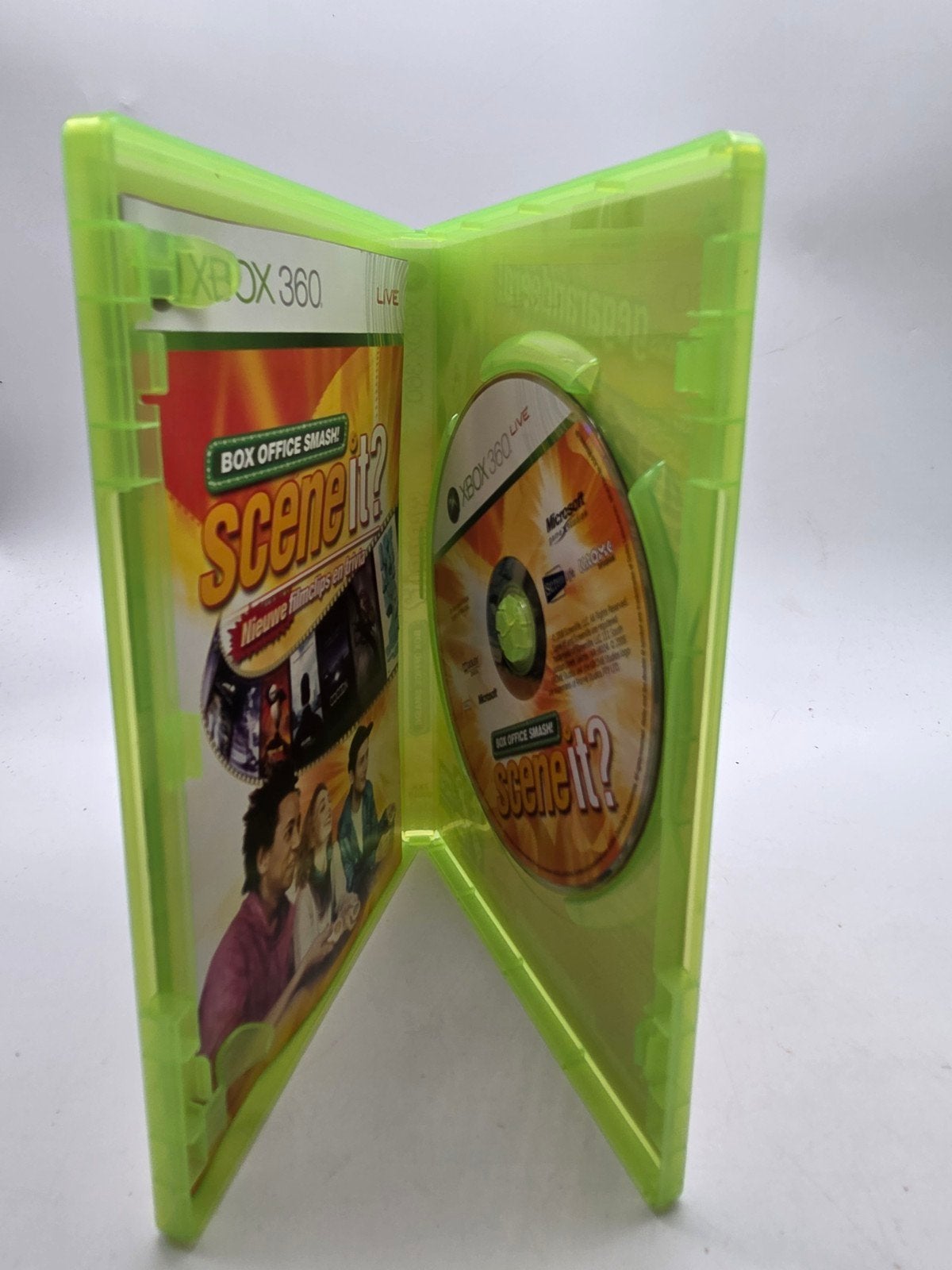 Scene It? Box Office Smash! Xbox 360 - Film Trivia, Gebruikt, One Microsoft Way, Redmond, WA 98052, USA, Overige genres, Ophalen of Verzenden