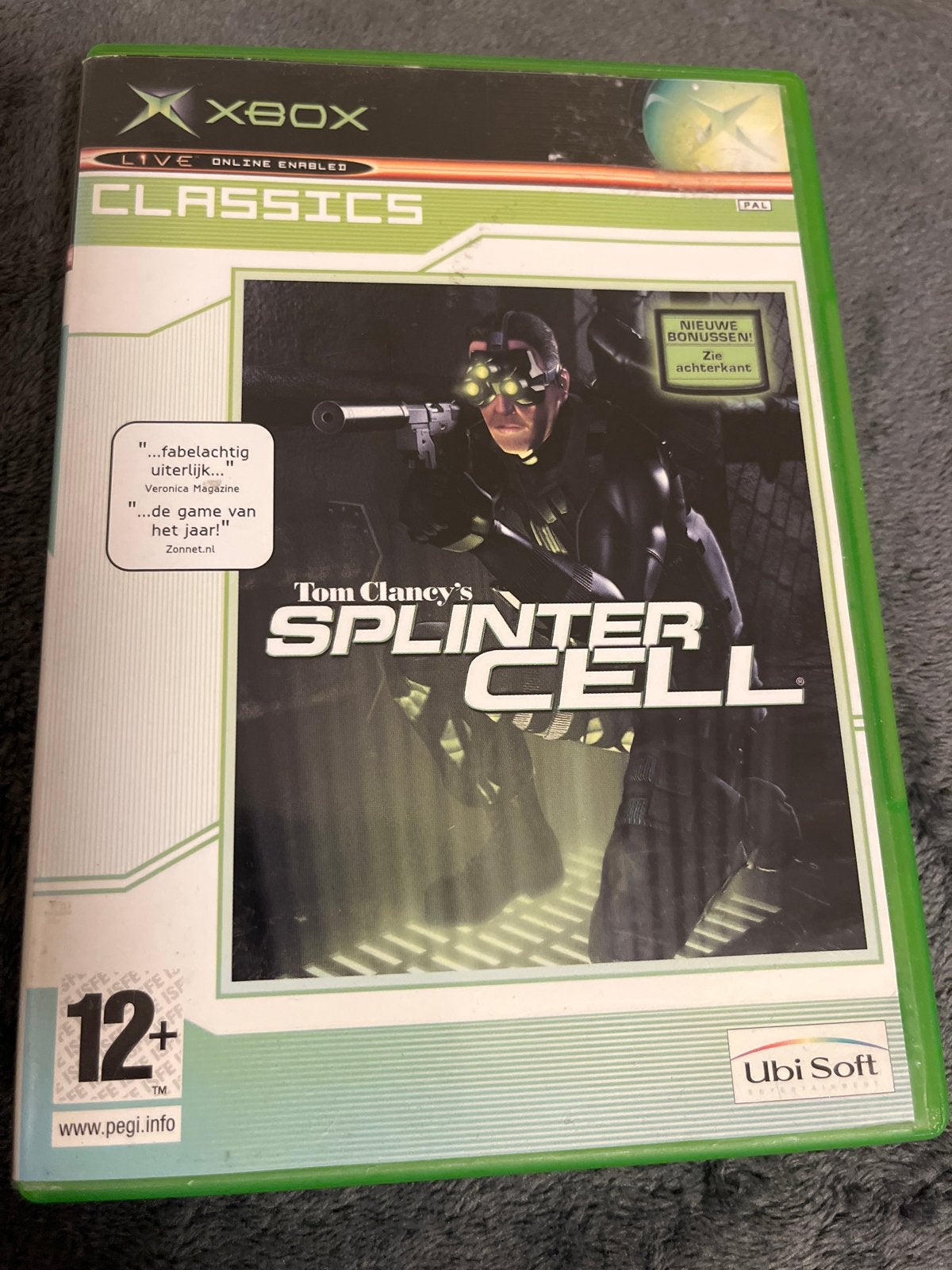 Tom Clancy's Splinter Cell - Xbox Classics, Spelcomputers en Games, Games | Xbox Original, Avontuur en Actie, Online, Gebruikt