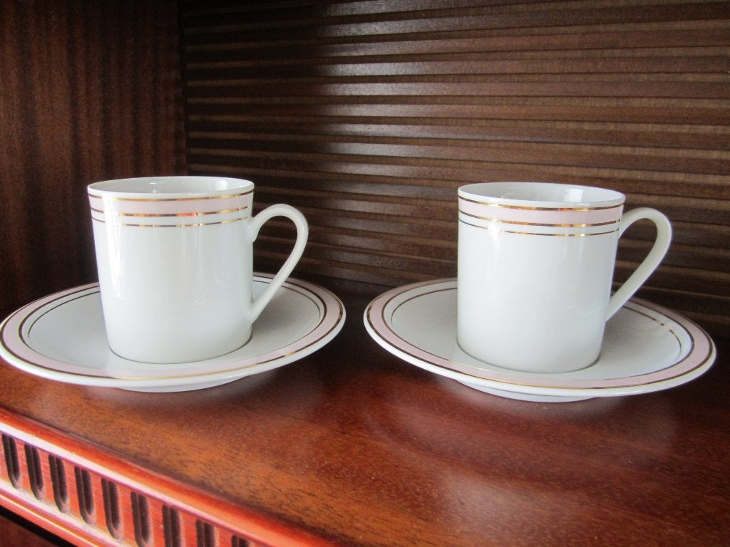KOFFIE KOPJES 2X ROYAL PORCELAIN, Huis en Inrichting, Keuken | Servies, Ophalen, Zo goed als nieuw, Overige stijlen, Kop(pen) en/of Schotel(s)