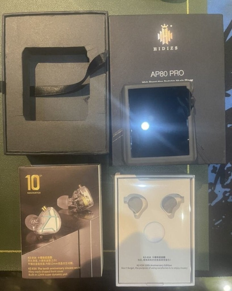 Hidizs AP80 PRO + KZ ESX-speler, Audio, Tv en Foto, Mp3-spelers | Overige merken, Ophalen of Verzenden, Zo goed als nieuw, Overige merken