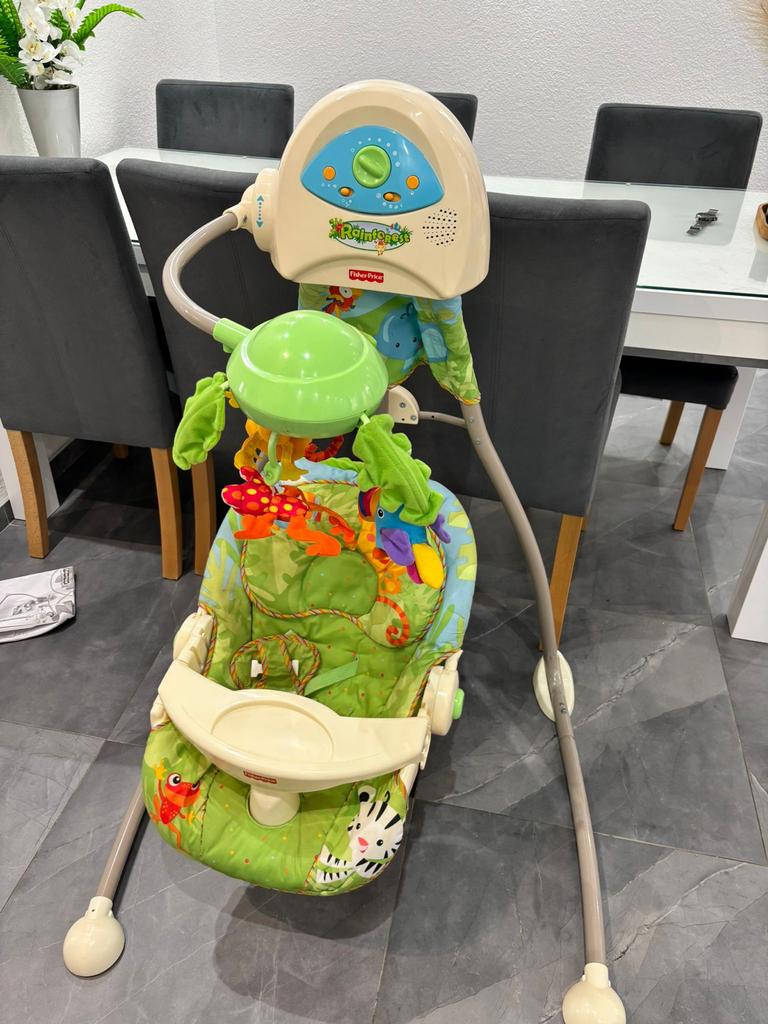 Fisher-Price Rainforest Jumperoo - Baby Schommelstoel, Kinderen en Baby's, Wipstoeltjes, Ophalen, Zo goed als nieuw, Fisher-Price