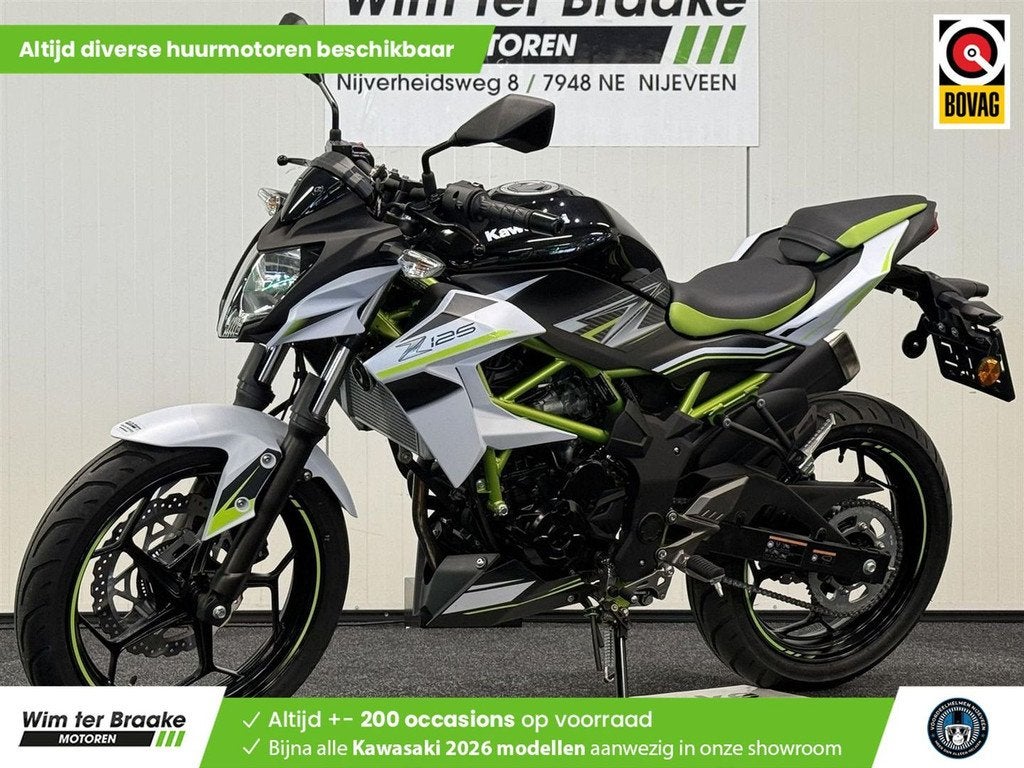 Kawasaki Z 125 ABS - 2020, Bedrijf, 125 cc, 11 kW of minder, Naked bike