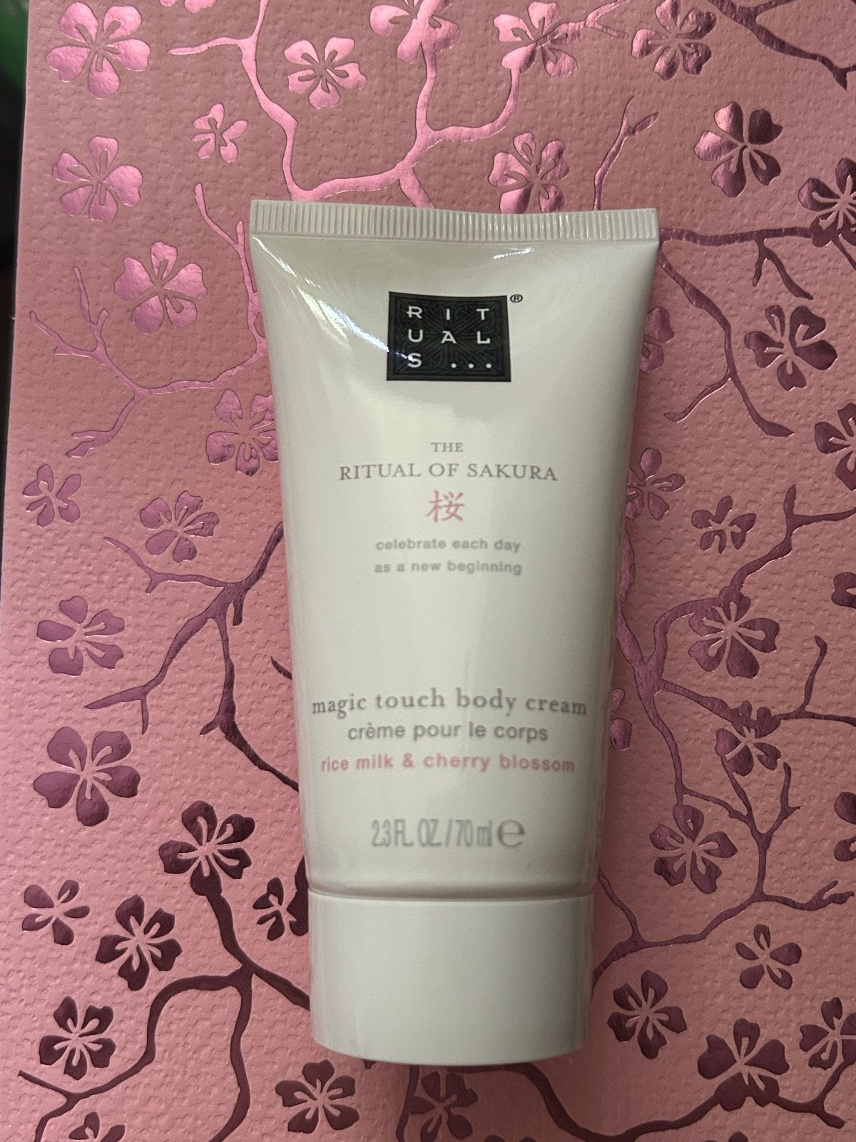 Rituals The Ritual of Sakura Body Cream 70ml Nieuw, Ophalen of Verzenden, Nieuw, Bodylotion, Crème of Olie