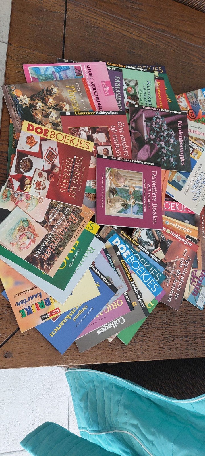 Grote collectie hobbyboeken (20+ stuks), Ophalen, Gelezen, Overige onderwerpen, Geschikt voor kinderen