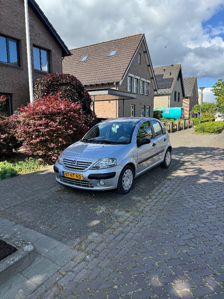 Citroën C3 1.4 I AUT 2004 Grijs, Auto's, 15 km/l, Alcantara, Origineel Nederlands, Particulier