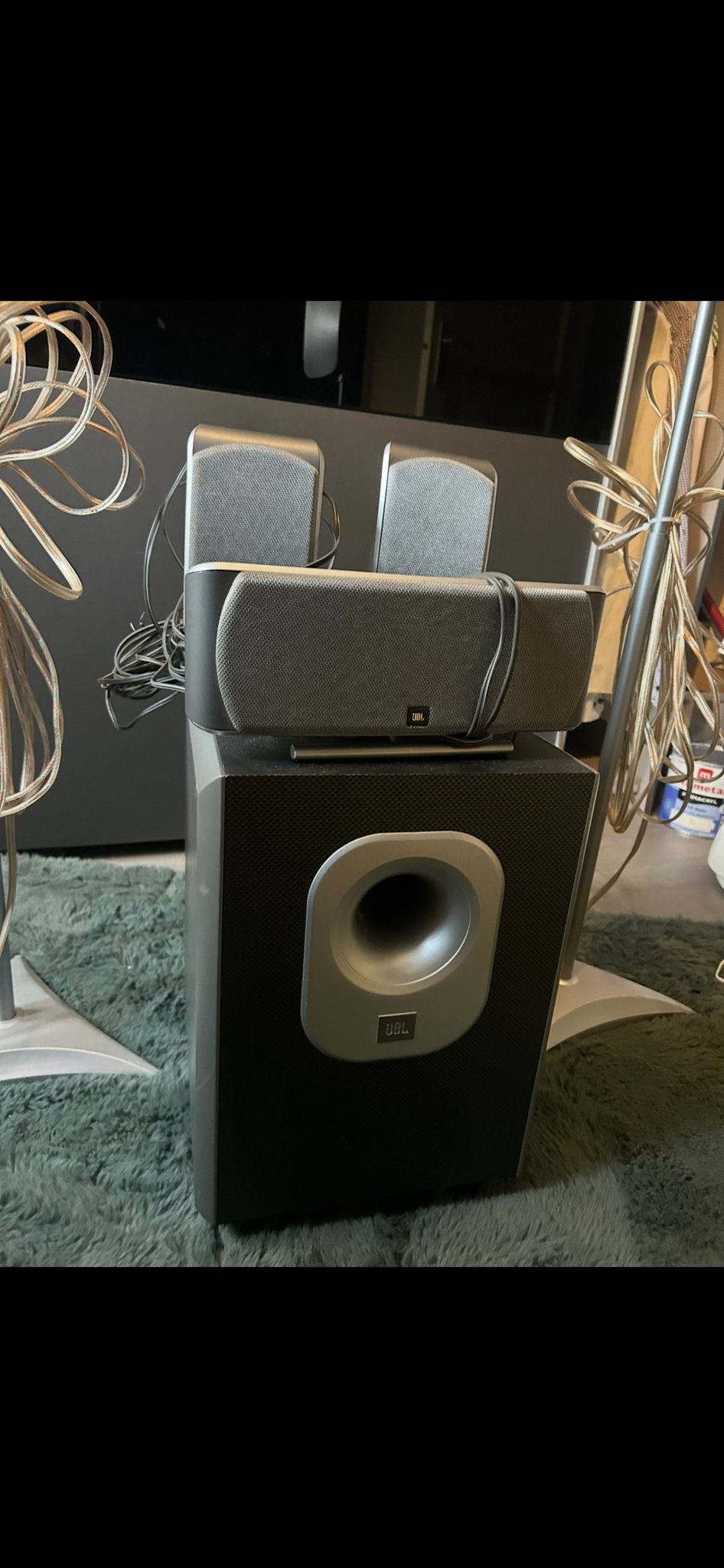 JBL Surround Sound Systeem met Subwoofer en Satellieten, Ophalen of Verzenden, Gebruikt, Overige systemen, Overige merken