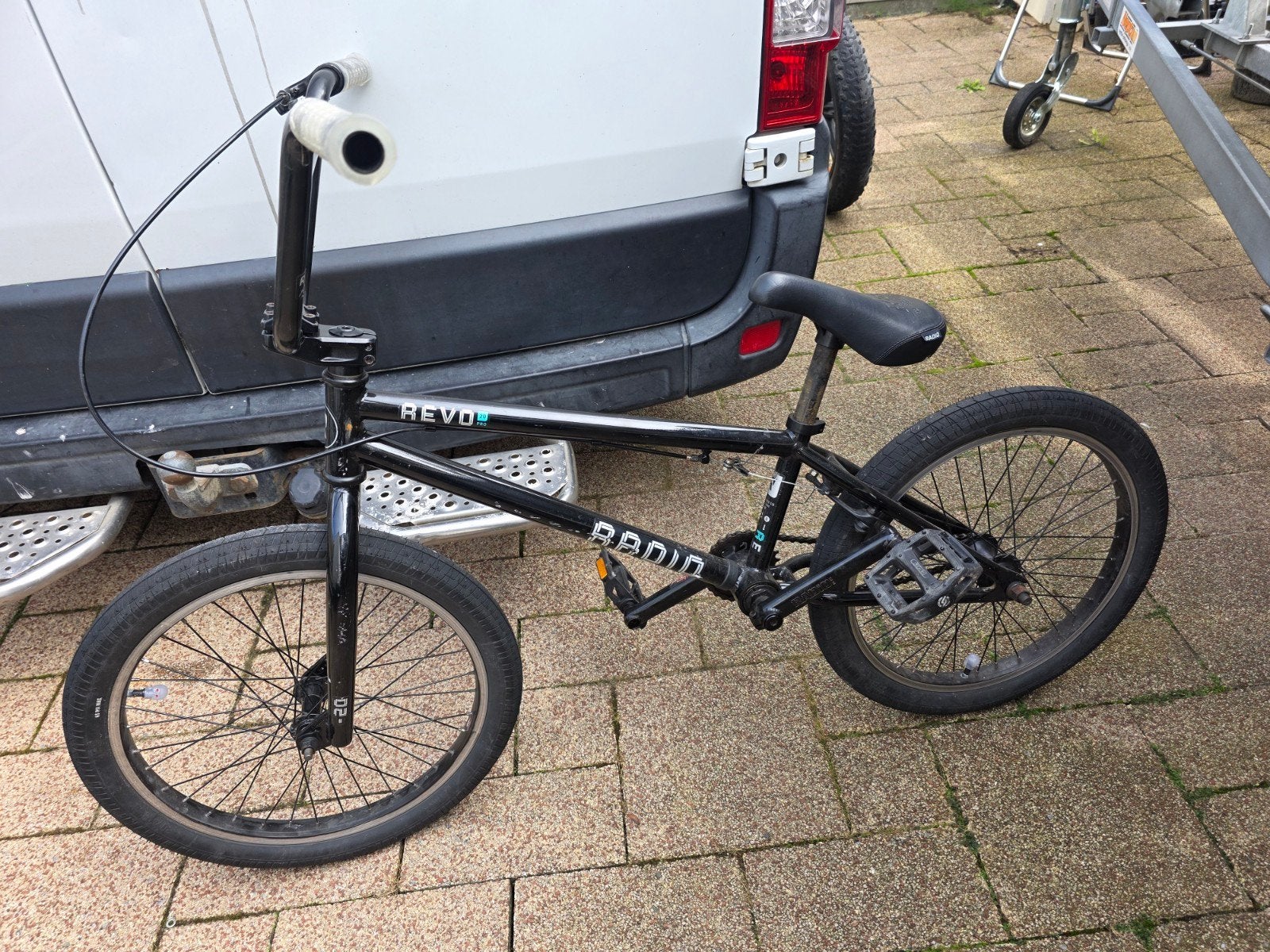 pumptrack/bmx fiets revo radio bike, Fietsen en Brommers, Ophalen, Gebruikt, Staal, 16 tot 20 inch