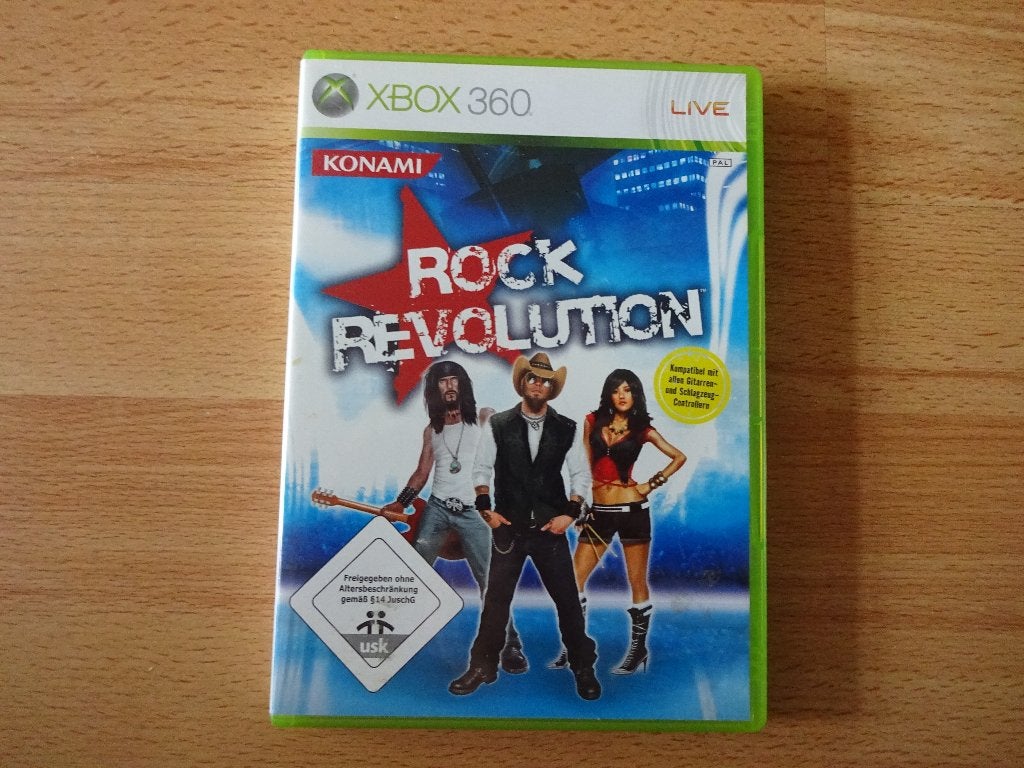 Xbox 360 Rock Revolution , Xbox360 Game, Muziek, Gebruikt, 2 spelers, Ophalen of Verzenden