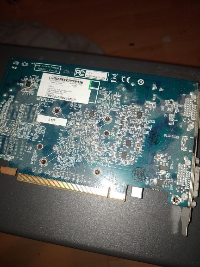 AMD Radeon 1GB Low Profile Videokaart, Gebruikt, AMD, GDDR, Ophalen of Verzenden