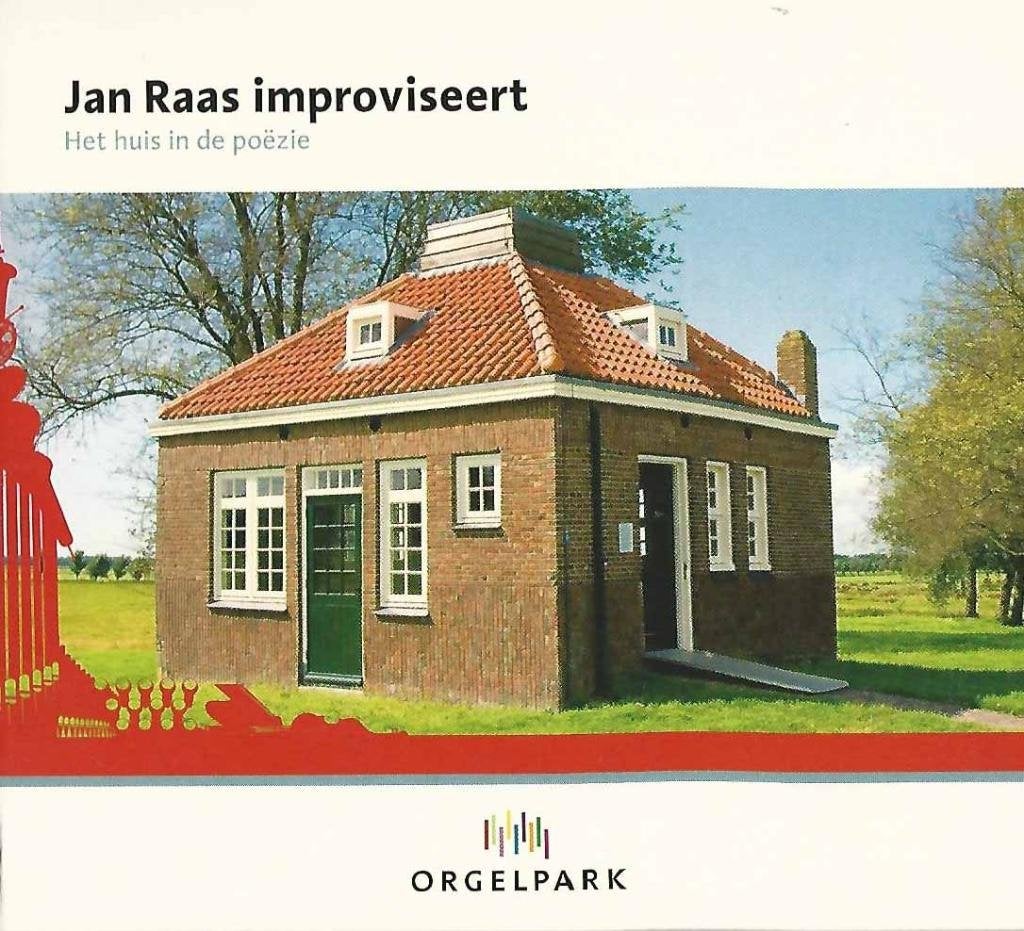 OrgelCD: Jan Raas improviseert - Orgelpark Amsterdam, Ophalen of Verzenden, Zo goed als nieuw, Instrumentaal, Orgel
