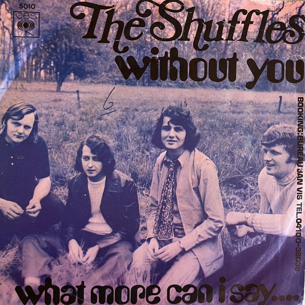 The Shuffles - Without you, Gebruikt, 7 inch, Ophalen of Verzenden, Beschermende buitenhoes