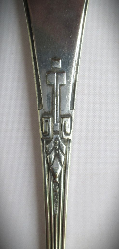 Art Deco stijl lepel jaren 30~Herman~H&Co 90~Dinerlepel, Ophalen of Verzenden
