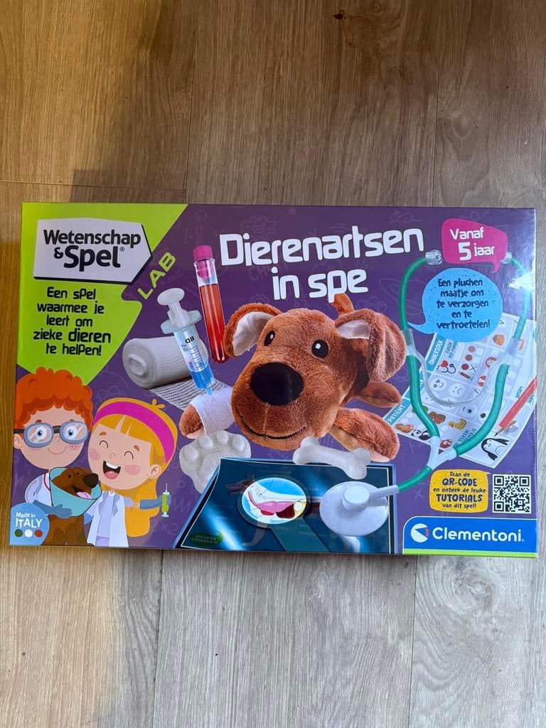 Dierenarts in spe spel nieuw, Ophalen of Verzenden, Zo goed als nieuw, Jongen of Meisje