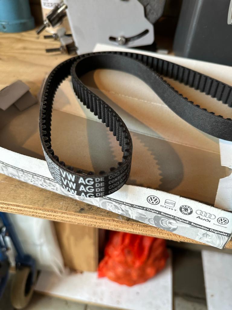 Distributieriem en spanrol set voor VW polo bj 4-2000, Ophalen of Verzenden, Nieuw, Volkswagen