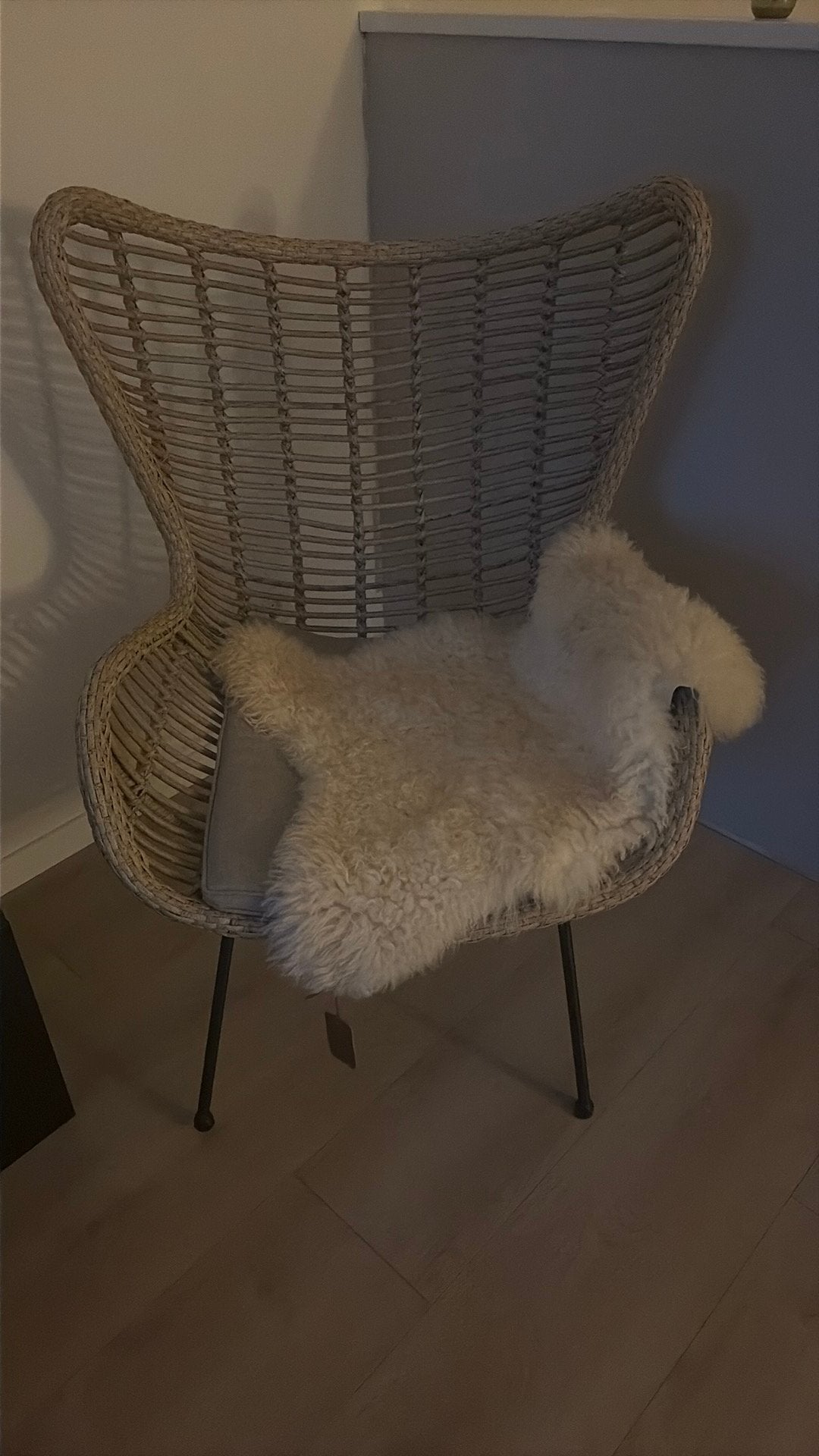 Mooie rieten/rotan stoel vlinderstoel hkliving, Ophalen, Zo goed als nieuw, Stoel(en)