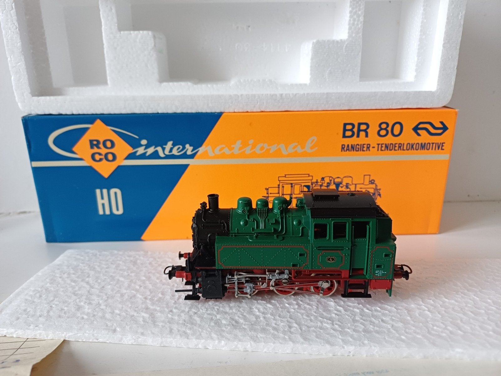 Roco NS train trein lok locomotief BR80 HO H0 1:87, Gebruikt, Ophalen of Verzenden, NS, Roco