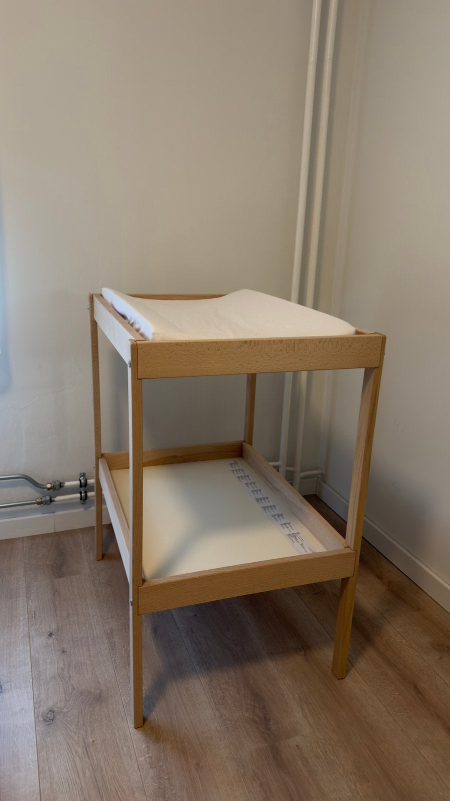 Ikea verschoontafel incl mat!, Kinderen en Baby's, 105 cm of meer, Ophalen of Verzenden, Zo goed als nieuw, 75 tot 100 cm
