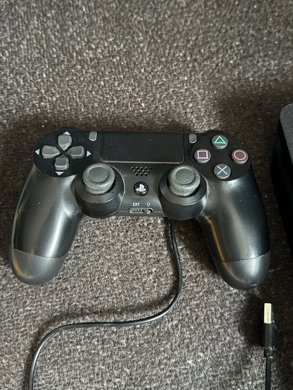 PS4 origineel met 'blue light of death' en controller, Ophalen of Verzenden, Niet werkend, Met 1 controller, Original