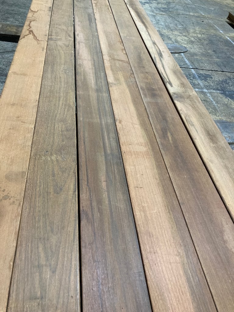 planken–vlonderplanken-schutting-Hardhout/Ipe-38x140 mm, Ophalen, Nieuw, Hout
