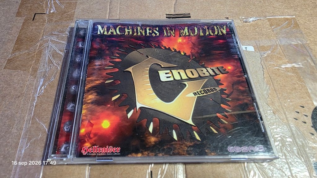 Cenobite Volume 1 - Machines In Motion 1997, Hardcore, Eerste persing, Verzenden, Zo goed als nieuw