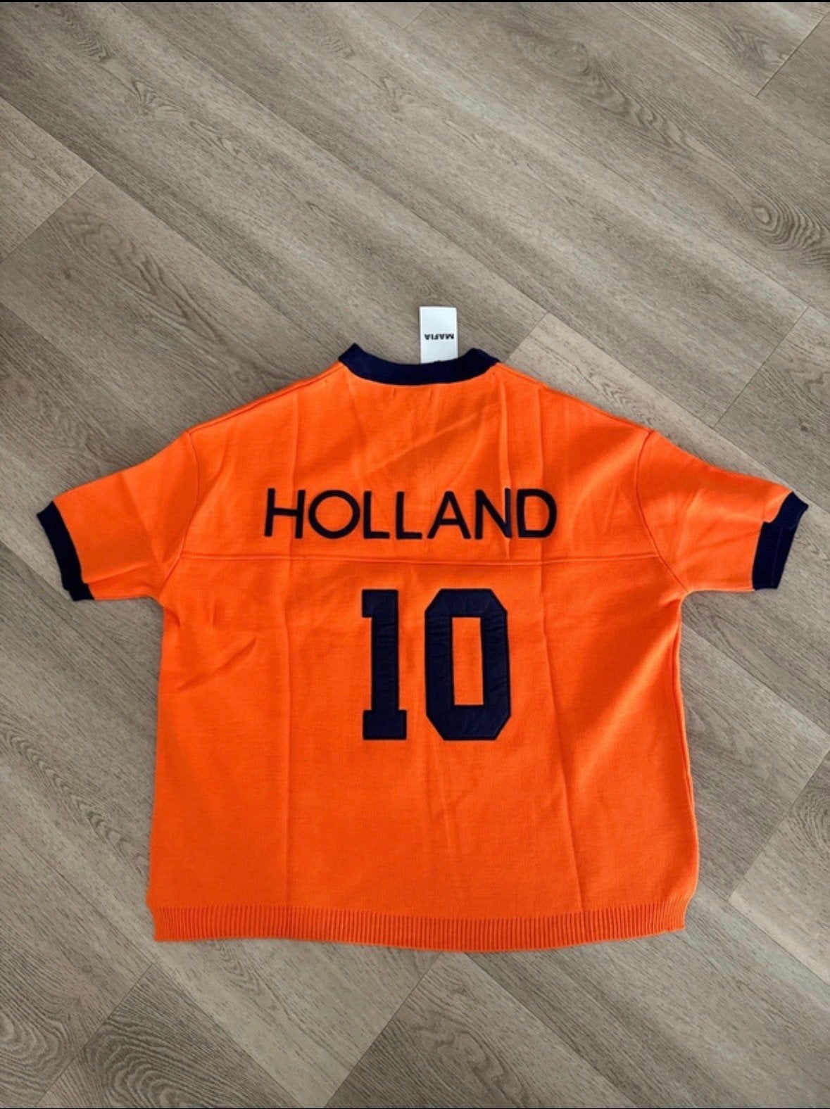 Kleidermafia Holland Oversized Gebreid T-shirt Maat M, Ophalen of Verzenden, Nieuw, Oranje