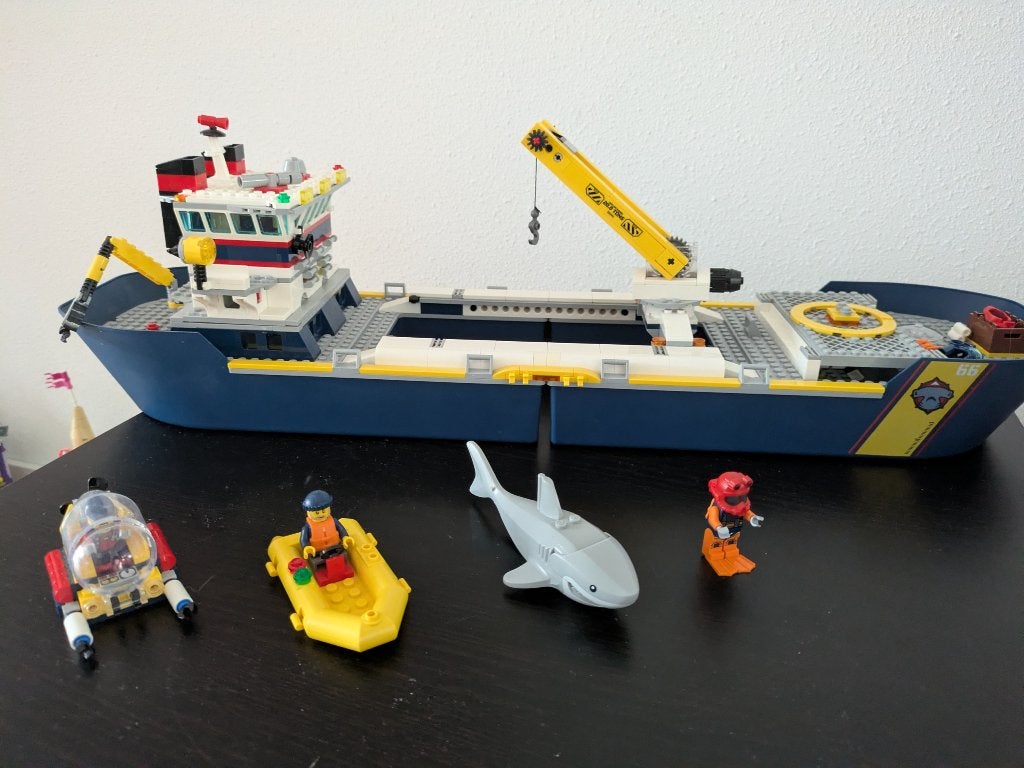 LEGO Onderzoekschip 60266 INCOMPLEET, Ophalen, Gebruikt, Lego, City