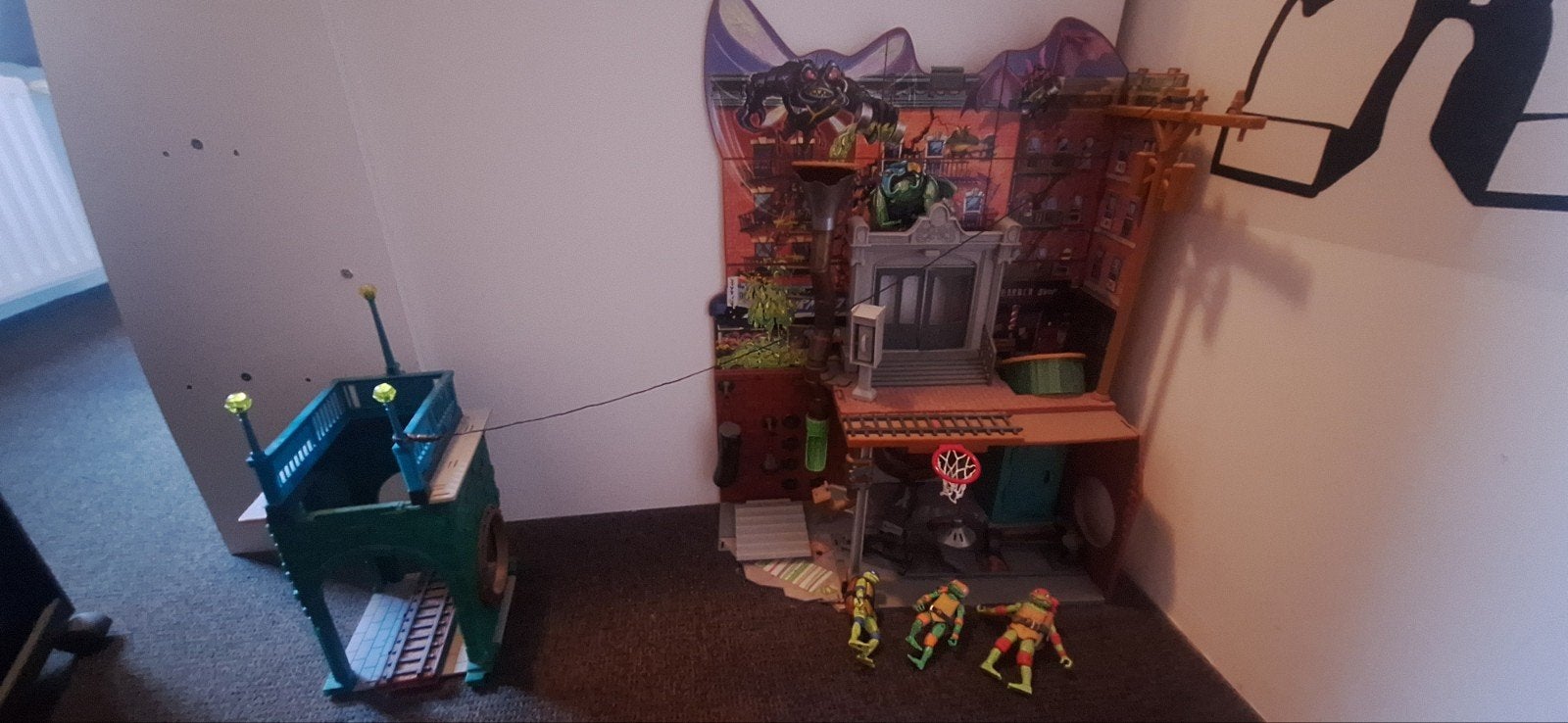 Ninja turtles, Ophalen