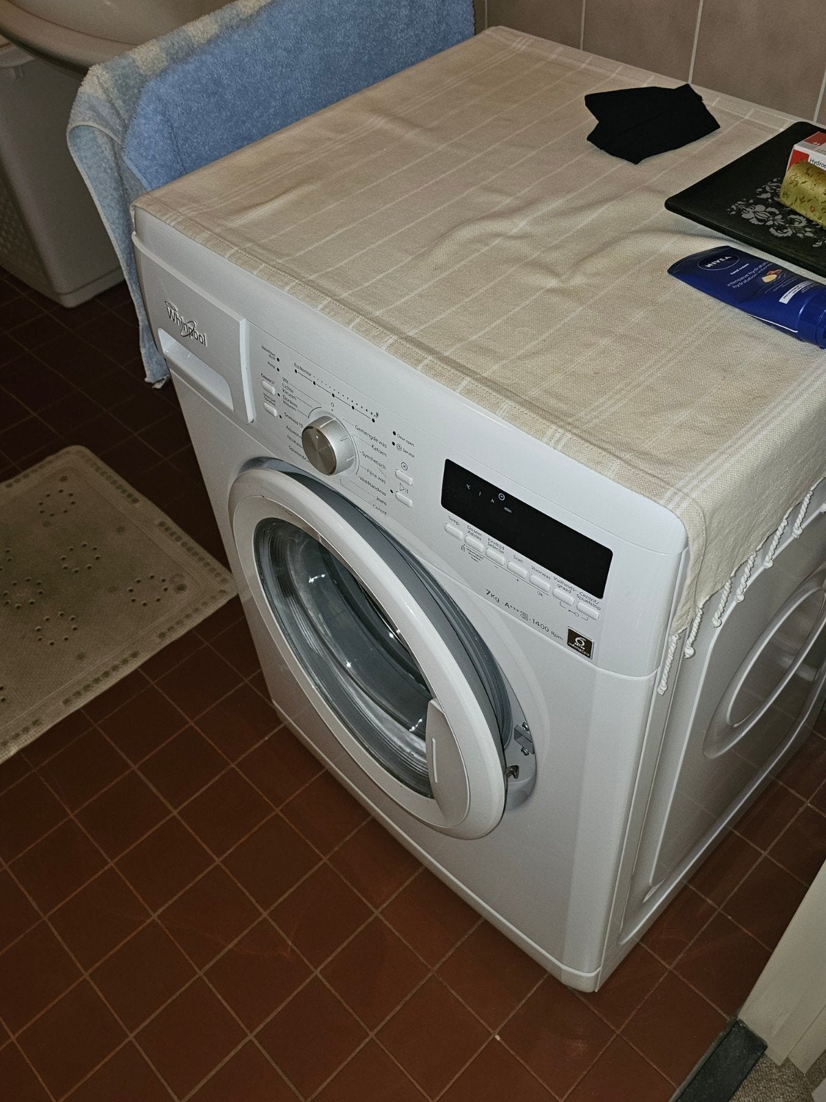 Whirlpool Wasmachine - Zeer nette staat, 100% werkend, Witgoed en Apparatuur, Ophalen, 6 tot 8 kg, Zo goed als nieuw, Energieklasse A of zuiniger