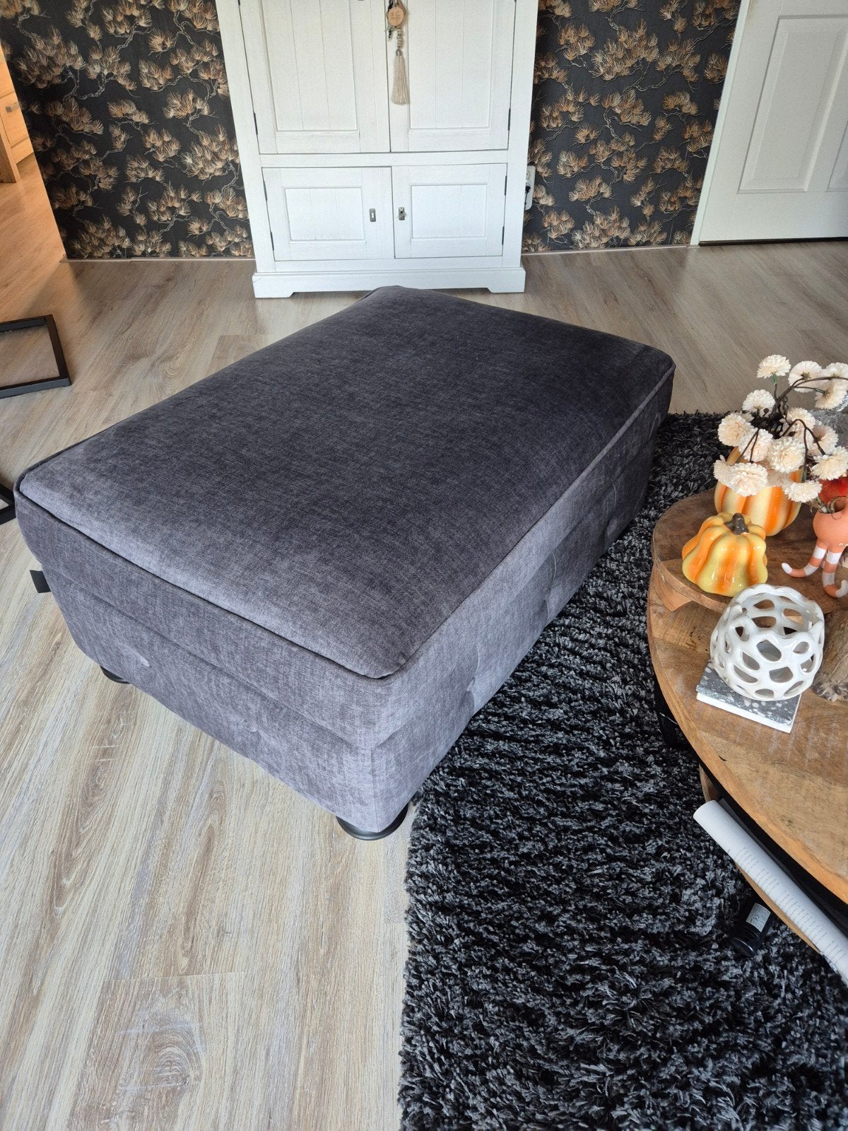 UrbanSofa Bodhi Hocker - Zo goed als nieuw, Ophalen, 75 tot 100 cm, Zo goed als nieuw, Rechthoekig