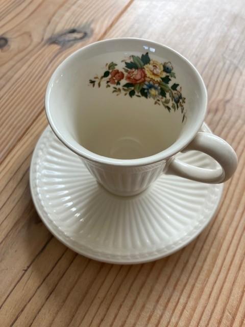 Wedgwood Conway kop en schotel, Ophalen, Gebruikt, Wedgwood, Kop(pen) en/of Schotel(s)