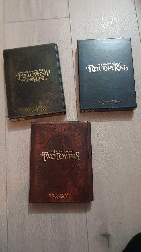 Extended Edition: Lord Of The Rings Trilogy DVD box, Ophalen of Verzenden, Zo goed als nieuw, Overige typen