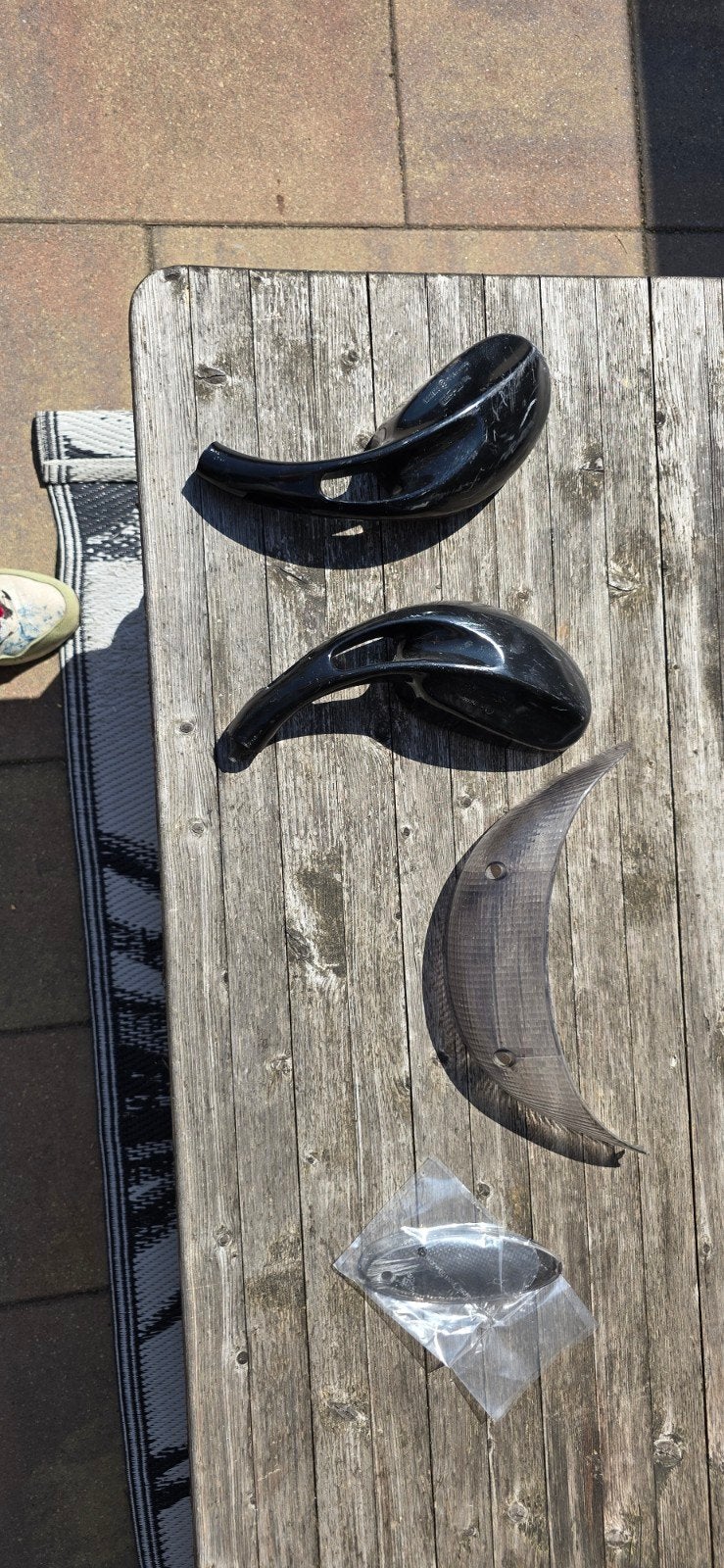 zijspiegels achterlichten en knipperlichten, Fietsen en Brommers, Brommeronderdelen | Scooters, Ophalen, Gebruikt, Overige typen