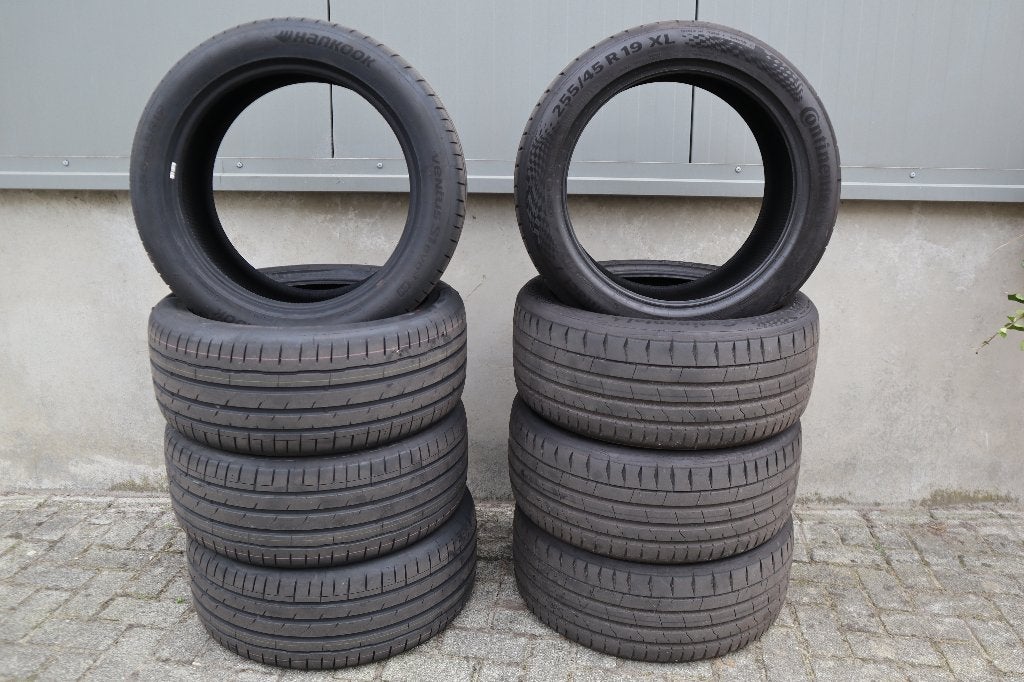 Bandensets TESLA NIEUW, HANKOOK & CONTINENTAL*, 19 inch, Nieuw, Ophalen of Verzenden, 235 mm