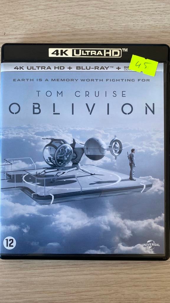 Oblivion 4K blu ray NL versie, Ophalen of Verzenden, Zo goed als nieuw, Science Fiction en Fantasy