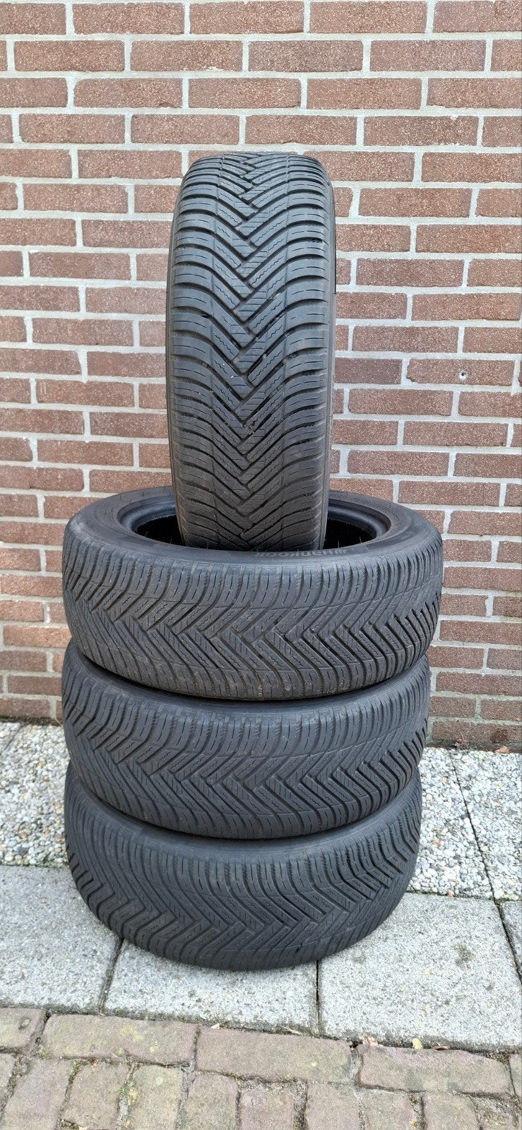 205-55-16 Hankook all season banden, Ophalen, 16 inch, 205 mm, All Season